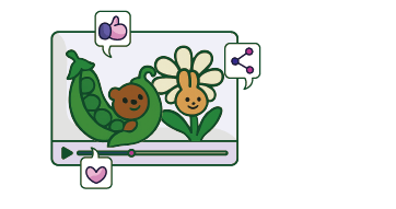 아이와 함께 웃고 있는 인플루언서